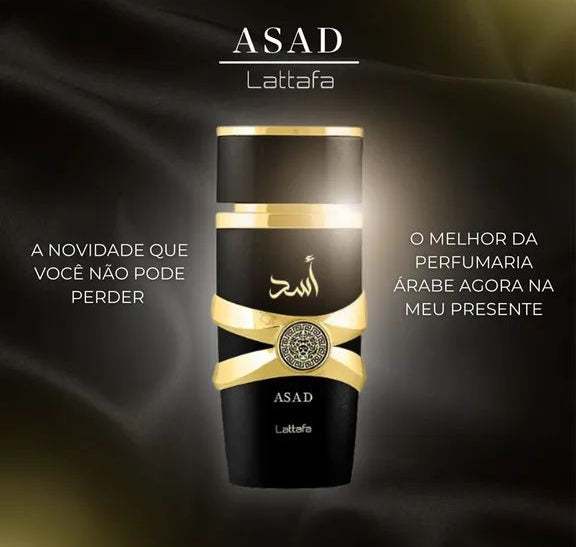 Perfume Lattafa Asad Eau de Parfum Unisex – A Sofisticação e Intensidade para Todos