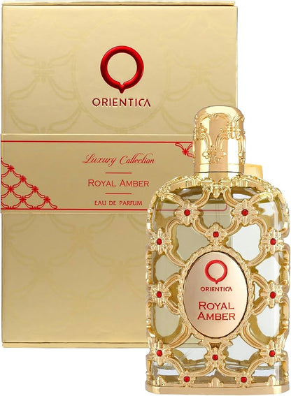 Orientica Royal Amber Eau de Parfum – O Luxo e a Sofisticação do Âmbar Oriental