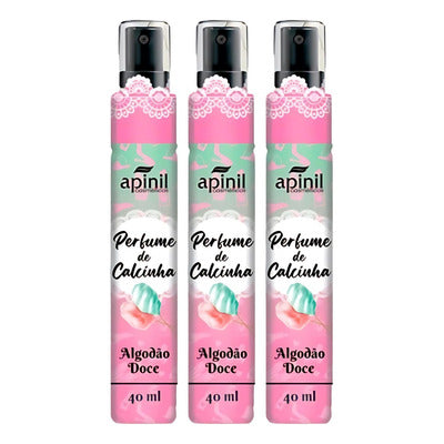 Antitranspirante em Spray Apinil - Perfume de Calcinha Algodão Doce