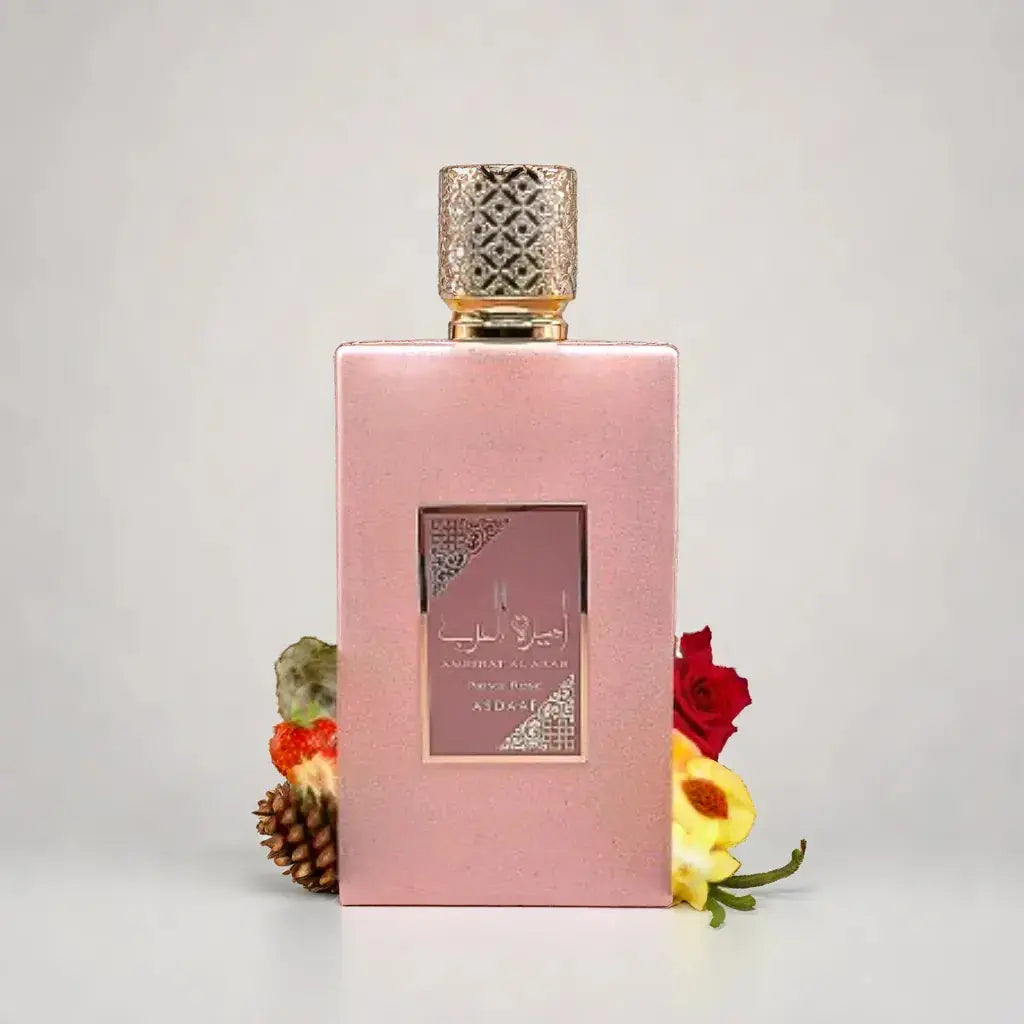 Perfume Ameerat Al Arab Prive Rose Asdaaf – A Exuberância Floral e Sofisticação Oriental